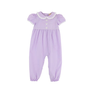 Olivia Ruth Romper - Lauderdale Lavender