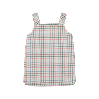 Pleated Ginny Jumper - Manalapan Plaid