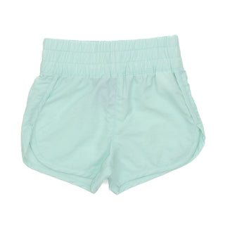 Girls Solic Short - Sea Mist