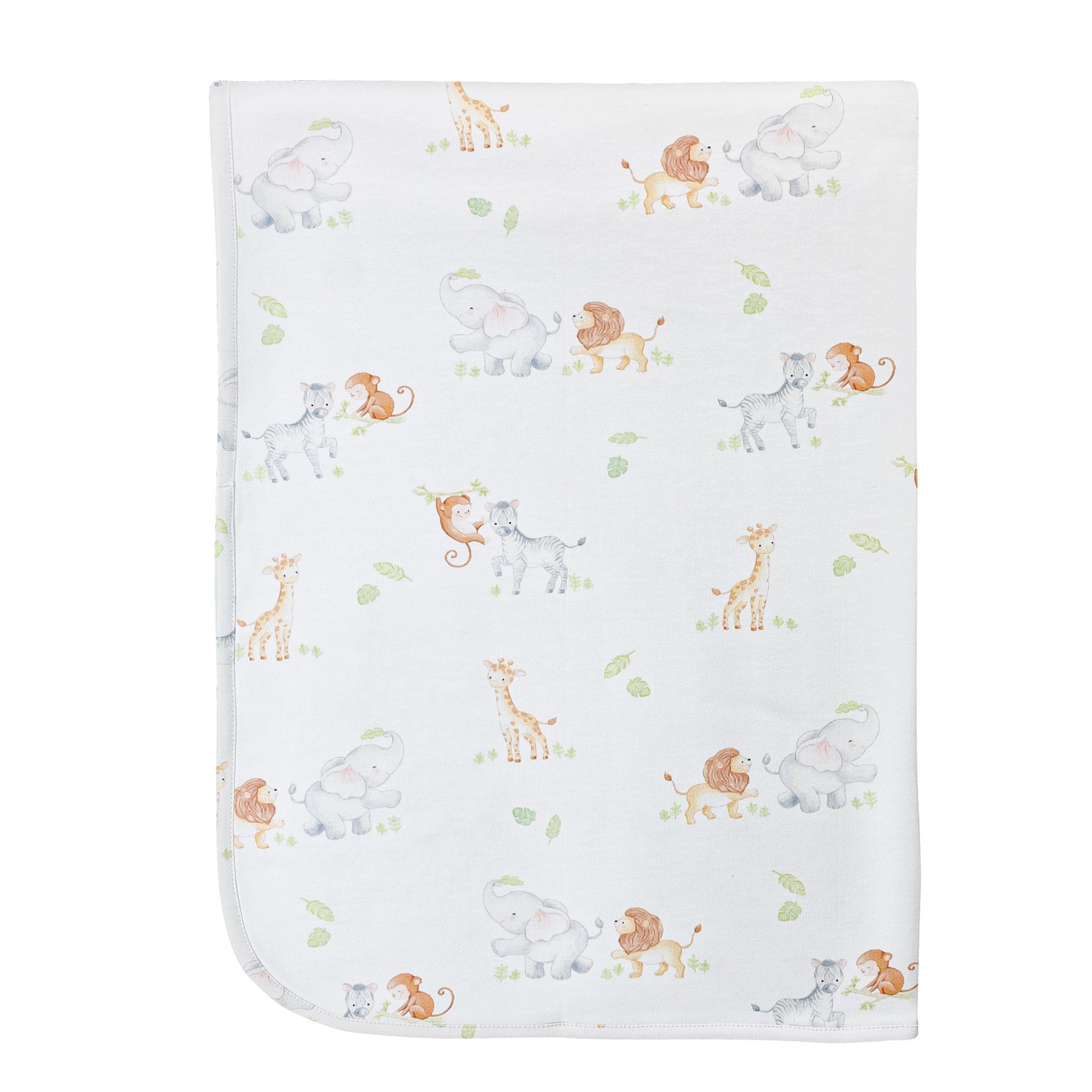 Safari Adventure Receiving Blanket | Baby Club Chic – Tiny Town Inc