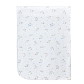 Printed Receiving Blanket - Tiny Baby Sheep