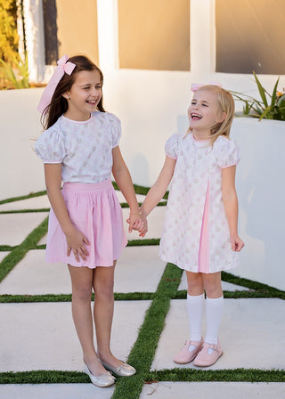 Rosie Dress - Pink Ornaments