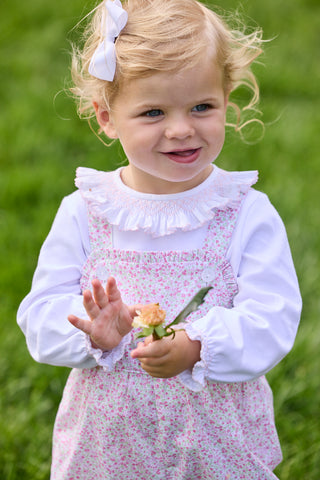 Ruffle Overall - Windemere Floral