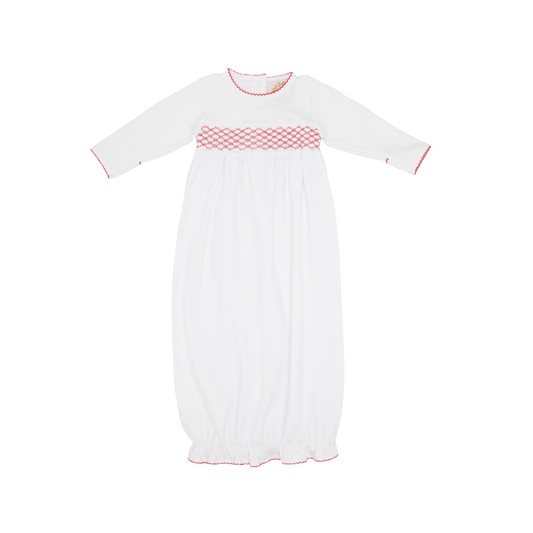 Boys Sweetly Smocked Greeting Gown
