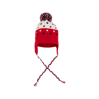 Parrish Pom Pom Hat - Richmond Red