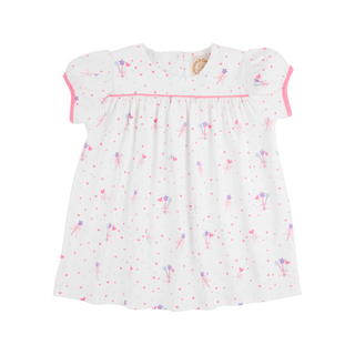 Puff-sleeve Dowell Day Top - Fairy Dust Sprinkles