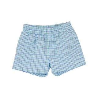 Sheffield Shorts - Sunrise Blvd Blue Plaid