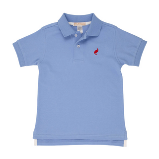 Prim & Proper Polo - Barbados Blue