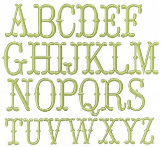 Fishtails Too Initial Font