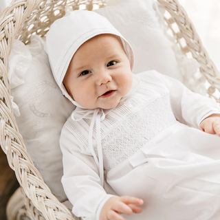 Boys Long-sleeve Smocked Special Occasion Set