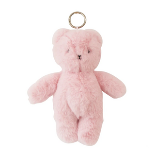 Mini Bear Bag Charm -  Pink