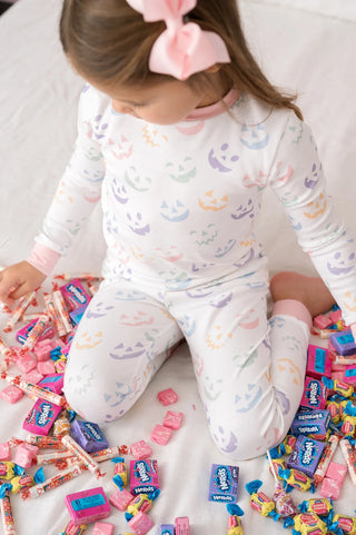 Girls Sweet Pea PJ Set - Peek-a-BOO - FINAL SALE