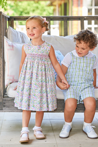 Simply Smocked Dress - Cheekwood Floral