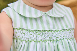 Sleeveless Barrington Bubble - Meriweather Stripe