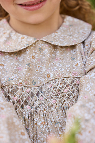 Smocked Charlotte Dress - Camden Floral