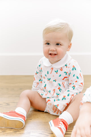 *PRE-ORDER* Boys Pima Knit Bubble - St Nick