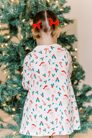 *PRE-ORDER* Pima Knit Collared Dress - St Nick