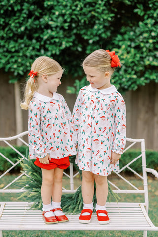 *PRE-ORDER* Pima Knit Collared Dress - St Nick