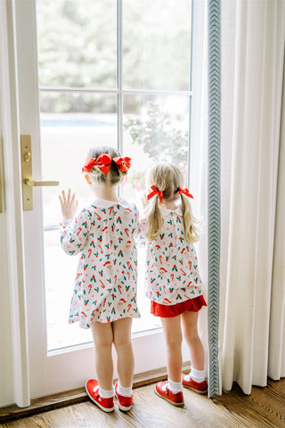 *PRE-ORDER* Pima Knit Collared Dress - St Nick