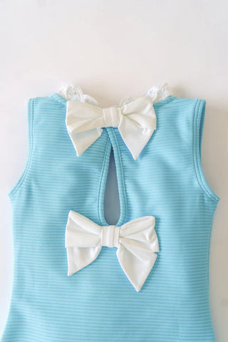 Sleeveless Sarasota Surf Suit - Belhaven Blue