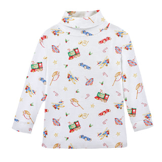 Printed Turtleneck - Holiday Heirlooms