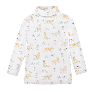 Printed Turtleneck - Goldens and Mallards