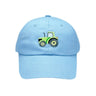 Tractor on Blue