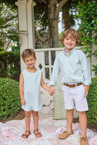 Button Down Shirt - Meriwether Stripe