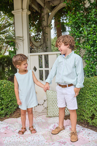 Button Down Shirt - Meriwether Stripe