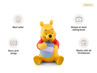 Toniebox 2 Winnie the Pooh Play Set - Sunset Red