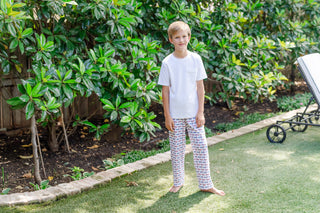 Boys Beckett Pima Knit Lounge Pant - Patriotic Jeeps