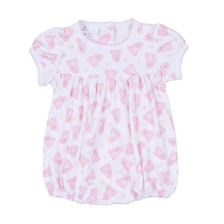 Girls Yoke Bubble - Pink Baby Boo