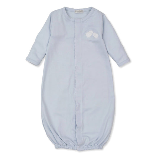 Boys Pique Sweetest Sheep Convertible Gown - FINAL SALE