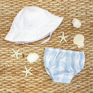 Beaufort Bucket Hat - Worth Ave White