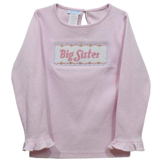Smocked Big Sister T-shirt - FINAL SALE