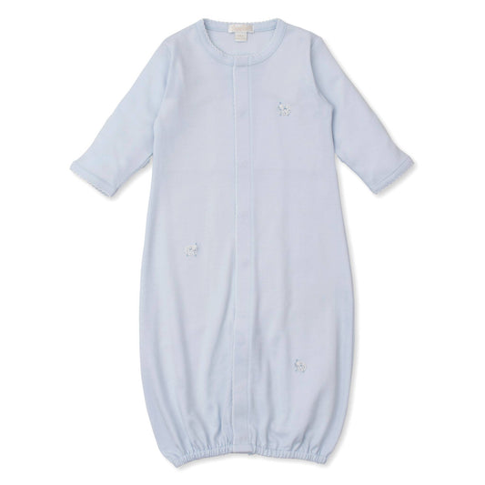 Boys Fleecy Sheep Converter Gown with Hand Embroidery