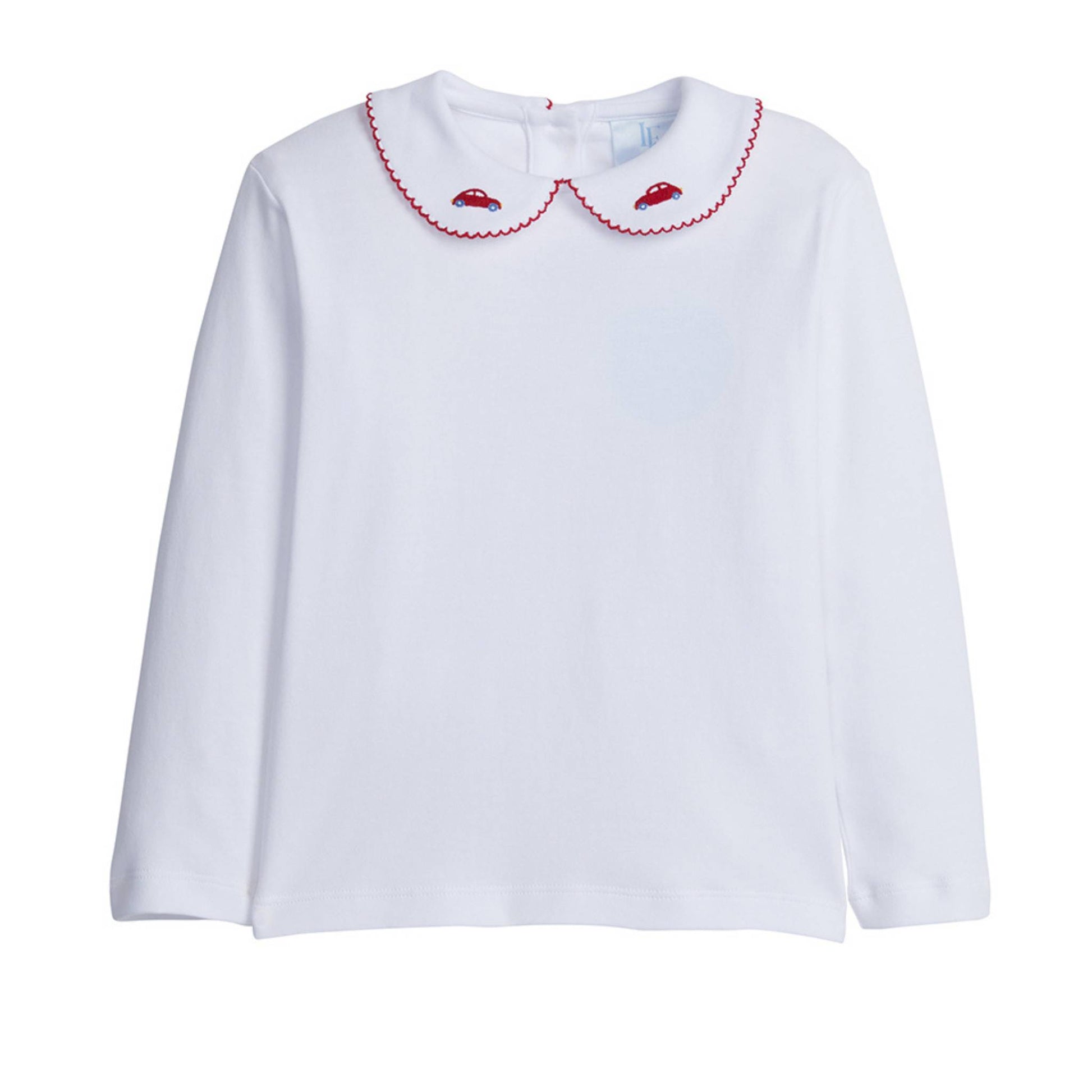 Vive La Fete White Pink Collared Under Shirt 6 Girls