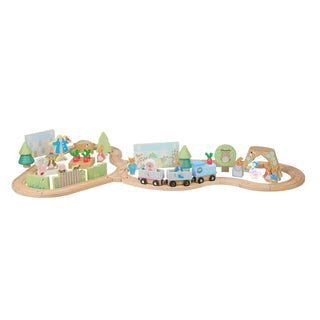 Peter Rabbit Wooden Train Track