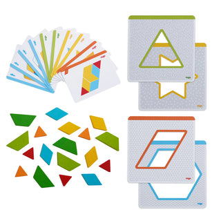 Arranging Game Colorful Shapes