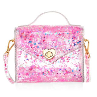 Gussie Handbag - Pink Sparkle