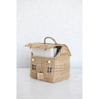 Rattan House Basket