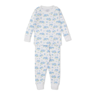 Girls Printed Pajama Set - Heavenly Hydrangeas