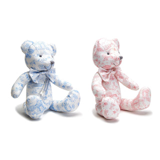 Toile Teddy Bear