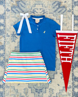 Clay's Club Skort - Portland Sealife Stripe