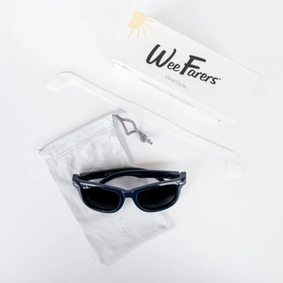 Polarized WeeFarers Sunglasses - Navy