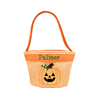 Mini Tote - Orange Jack O'lantern