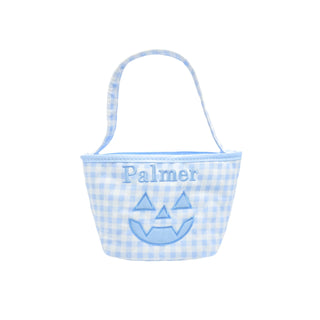 Mini Tote - Blue Jack O'lantern