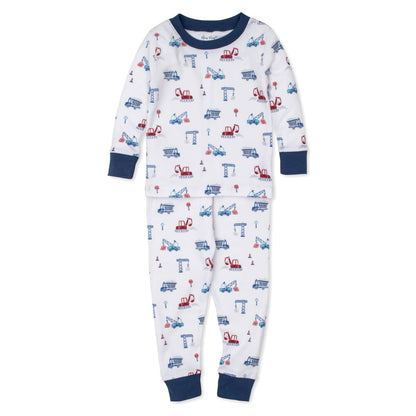 Building Site Printed Pajamas - FINAL SALE