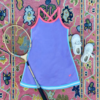 Prepletic Little Miss Tennis Dress - Palisades Purple
