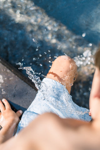 Splash Swim Trunks - Shark Attack